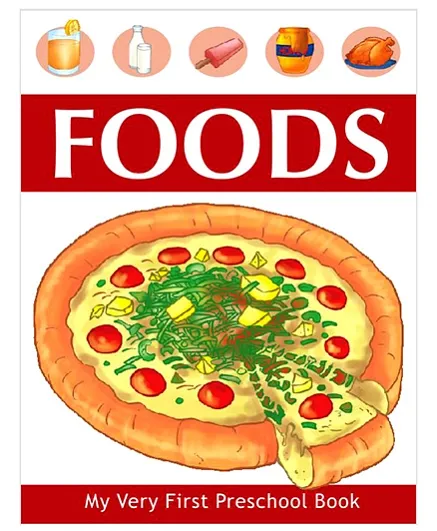 Foods Preschool Book - English