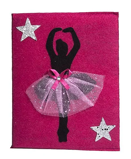 Li'Ll Pumpkins Ballerina Design Big Diary - Pink