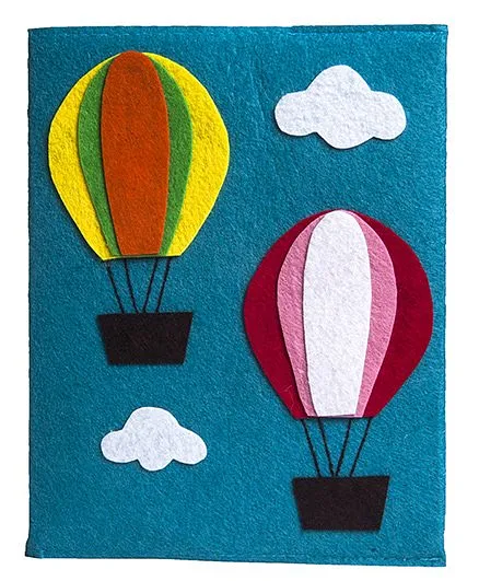 Li'Ll Pumpkins Hot Air Ballloon Big Diary - Aqua