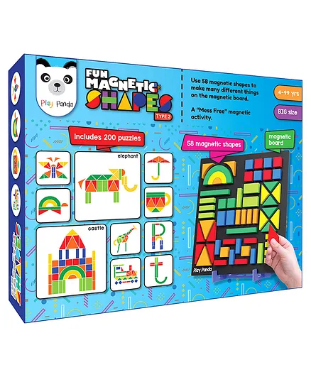 Play Panda Senior Fun With Shapes Type 2 - Multi Color