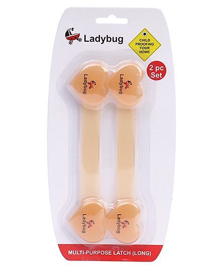 Ladybug Multi - Purpose Long Latch - Brown