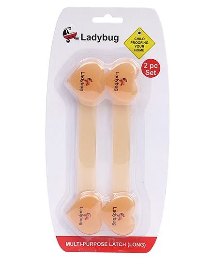 Ladybug Multi - Purpose Long Latch - Brown