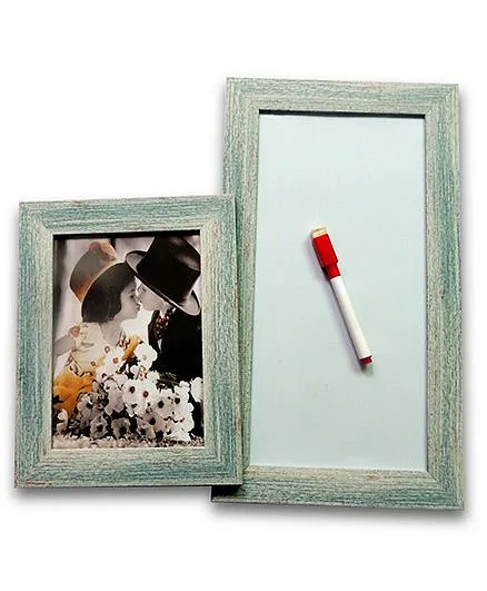 EZ Life Photo Holder & White Board Planner - Grey