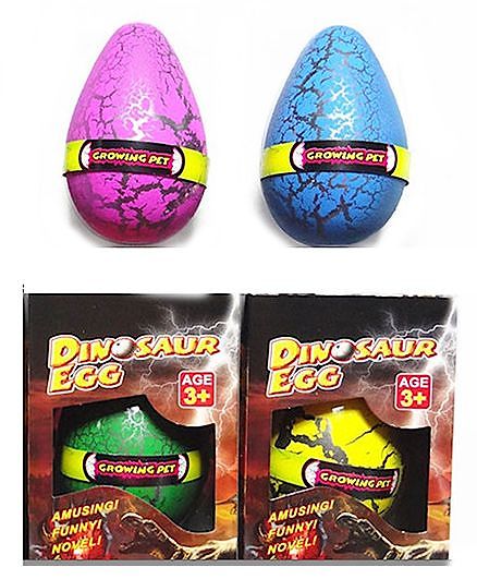 EZ Life Dinosaur Toy Set - Perple & Blue