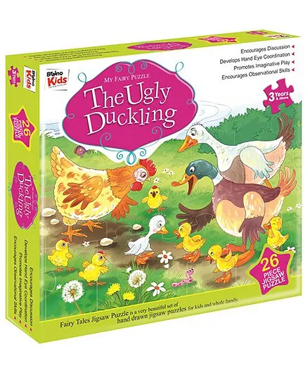 Braino Kids My Fairy Puzzle The Ugly Duckling - 26 Pieces