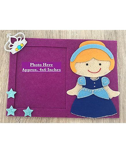Kalacaree Doll Theme Magnetic Photo Frame - Purple