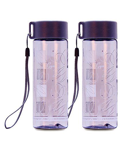 Small Wonder Gym Water Bottle Grey Pack Of 2 - 250 ml
