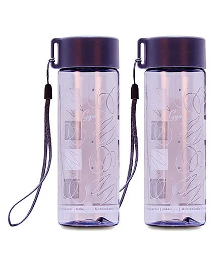 Small Wonder Gym Water Bottle Grey Pack Of 2 - 250 ml