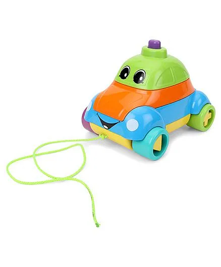 Giggles Funskool Stack A Car - Multicolor