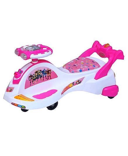 Ehomekart Transformers Twist & Swing Magic Car - Pink