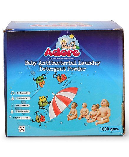 Adore Baby Antibacterial Laundry Detergent Powder - 1000 gm
