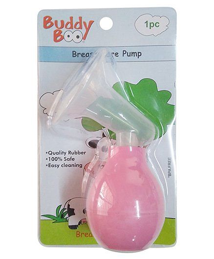 Buddyboo Manual Breast Care Pump - Pink