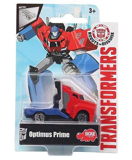 Transformers RID Optimus Prime Car - Red Blue