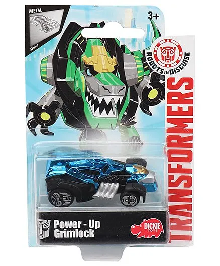 Transformers RID Power Up Grimlock Car - Blue Black