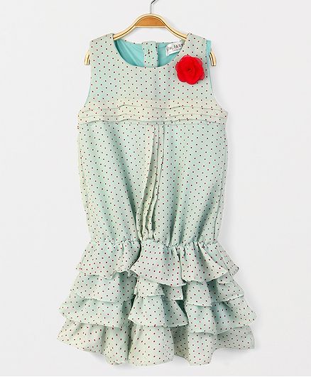 Soul Fairy Rara Dress With Pintuck - Mint Green