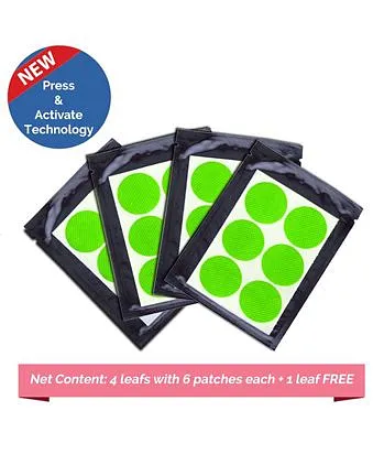 Safe-O-Kid Mosquito Repellent Patches - 24 Pieces