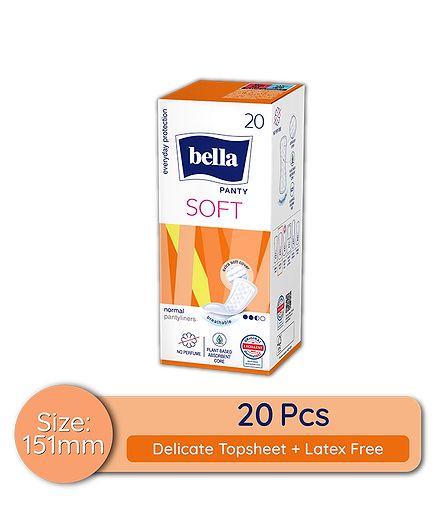 Bella Soft Classic Panty Liners - 20 Pieces