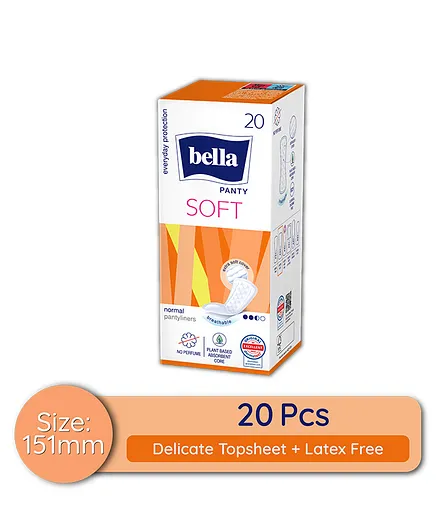 Bella Soft Classic Panty Liners - 20 Pieces