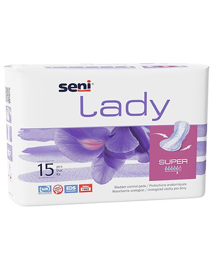 Seni Lady Maternity Bladder Control Pads Super - 15 Pieces