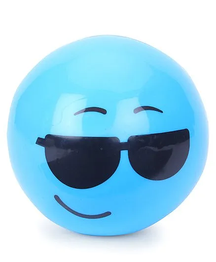 Karma Scented Ball Smiley Print - Aqua
