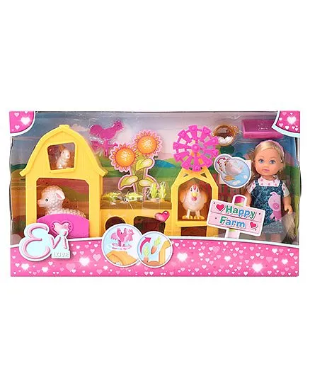Evi Love Fashion Doll Farm Theme Multi Color - 12 cm
