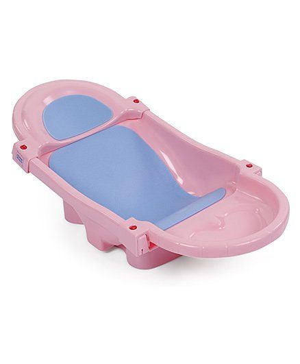 Mee Mee's Foldable and Spacious Baby Bath Tub - Pink