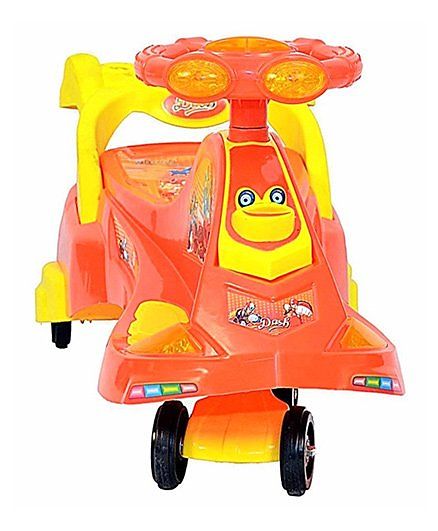 Ehomekart Transformers Manual Push Twister Magic Car - Red