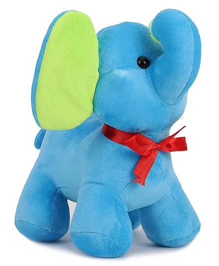 Benny & Bunny Elephant Soft Toy Blue - 20 cm