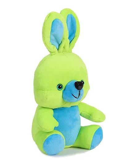 Benny & Bunny Sitting Bunny Soft Toy Green - 33 cm