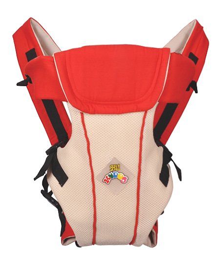 Kudos Baby Multi Position Baby Carrier - Red Beige