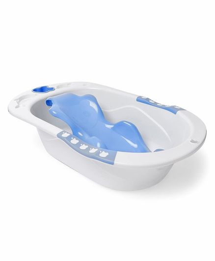 Bath Tub And Bath Sling - Blue