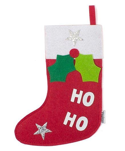 Li'll Pumpkins Ho Ho Socks - Red