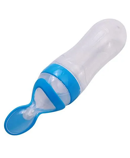 Babies Bloom Infant Feeder Bottle Blue - 90 ml