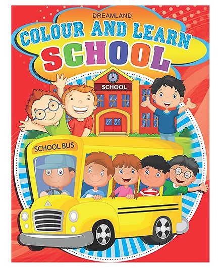 Colour And Learn School - English