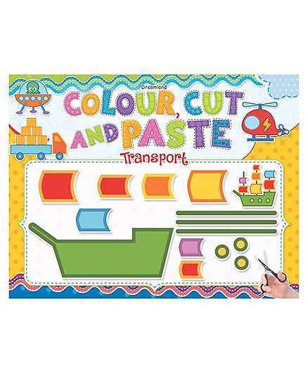 Colour Cut And Paste Transport - English