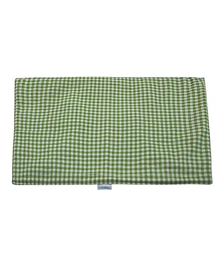 Abracadabra Changing Mat Checkered Print - Green