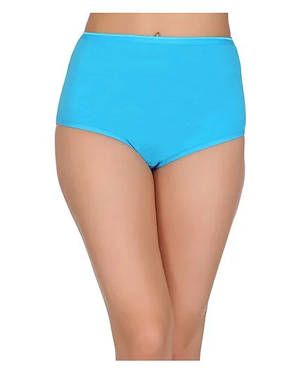 Clovia High Waist Maternity Hipster - Blue