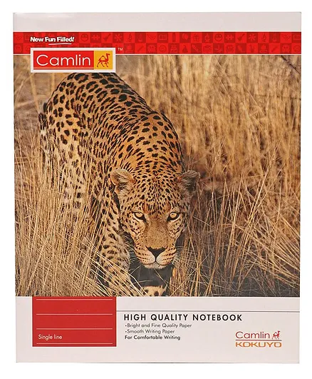 Camlin Small Single Line Notebook - 164 Pages