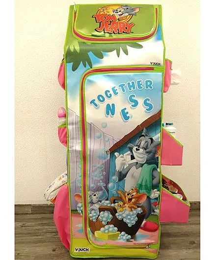Tom & Jerry Fun Closet 5 Shelf Folding Wardrobe - Green