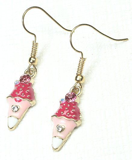 Asthetika Ice-Cream Earrings - Pink