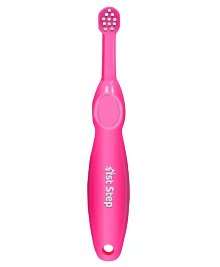 1st Step Extra Soft Baby Toothbrush Pink - 11 Cm