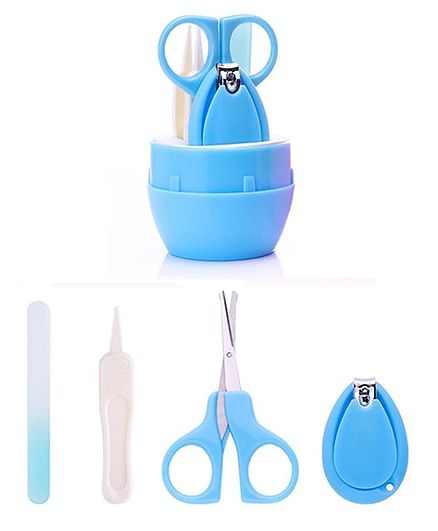 Syga Baby Grooming Kit Pack of 4 - Blue