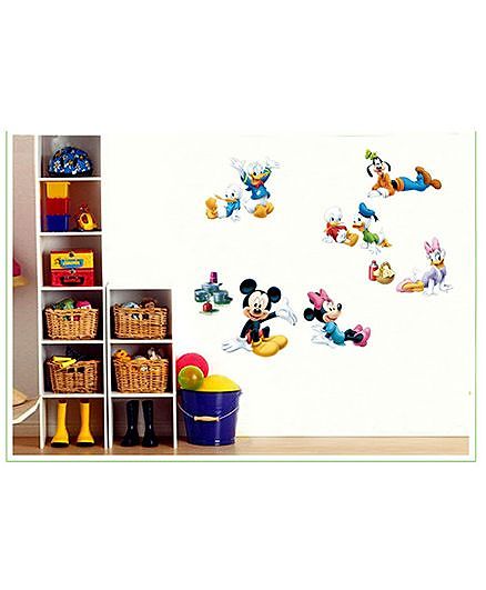 Oren Empower Mickey Mouse & Friends Wall Decal Large - Multicolor