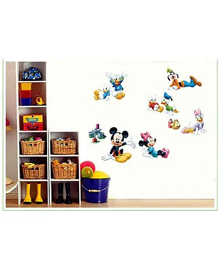 Oren Empower Mickey Mouse & Friends Wall Decal Large - Multicolor
