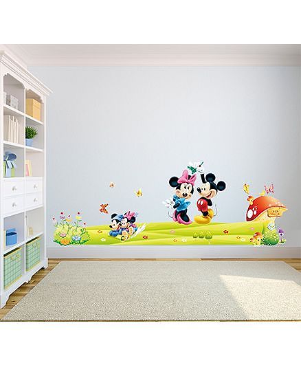 Oren Empower Mickey & Minnie Mouse Wall Sticker - Multi Colour