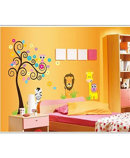 Oren Empower Animal Wall Sticker - Orange