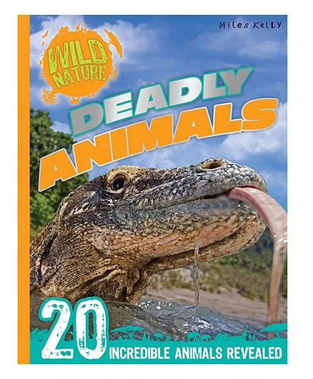 Deadly Animals Knowledge Book - English