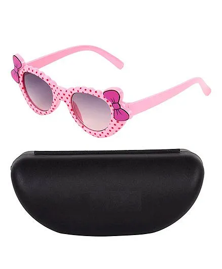 Kidofash Smart Bow Design Sunglasses - Pink
