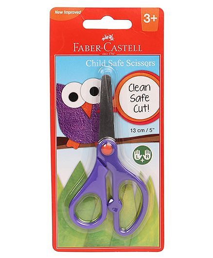Faber Castell Child Safe Scissor- Purple 13cm