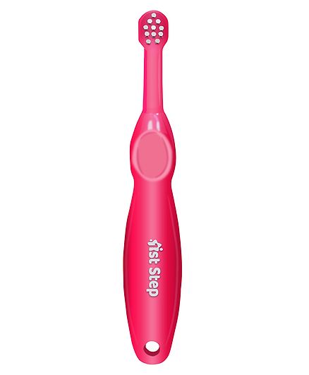 1st Step Extra Soft Baby Toothbrush Red- 11 Cm